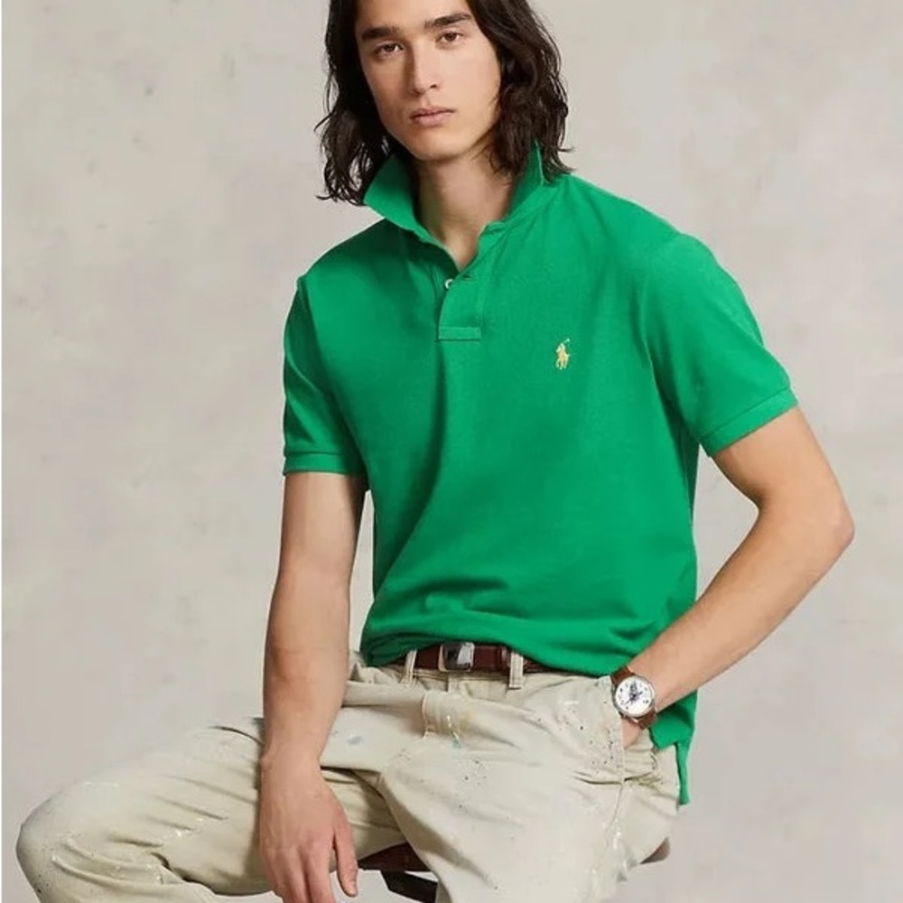 Polo Ralph Lauren Men's Classic-Fit Mesh Polo Shirt in Lifeboat